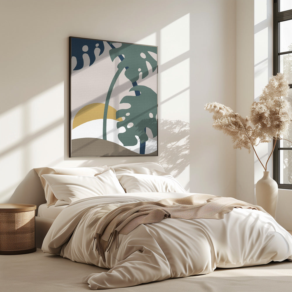 Monstera Cut Out 02 | Poster