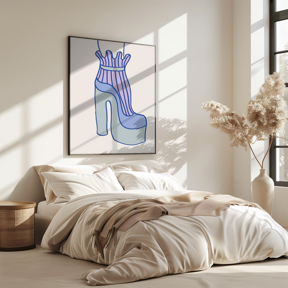 Blue Heel | Poster