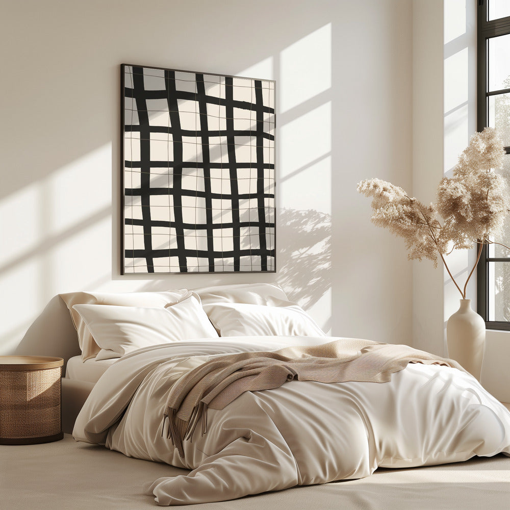 Black Grid | Poster