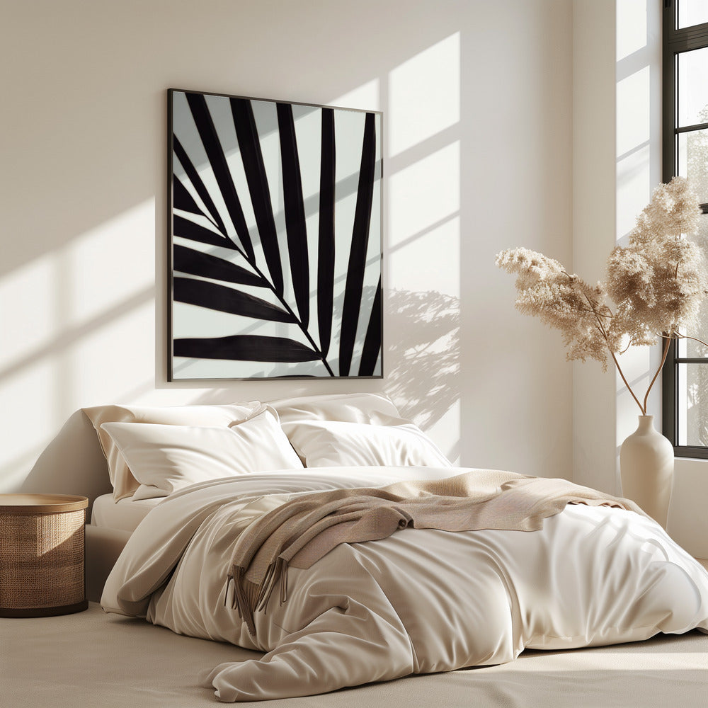 Graphic palm leaf_1 | Poster