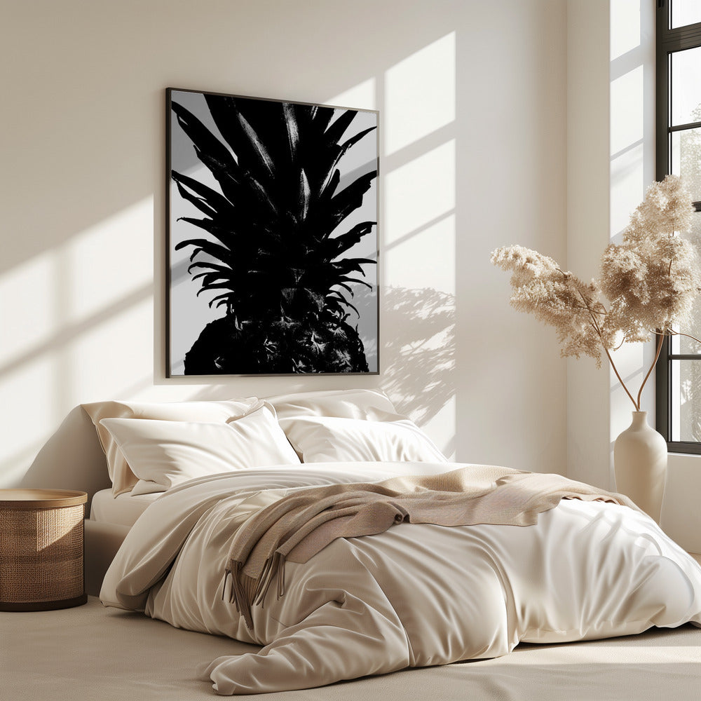 Pineapple bw | Poster