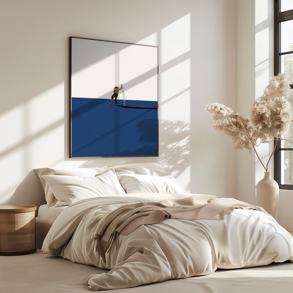 Fishing for compliments | Poster