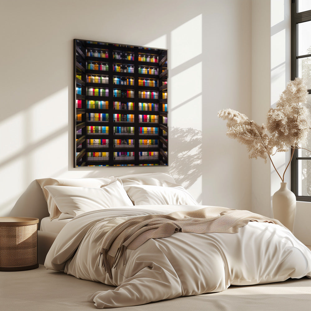 Colorful building | Poster