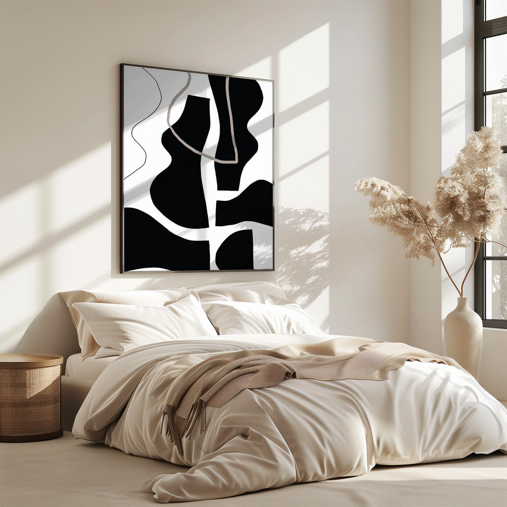 Flowing Silhouettes | Poster