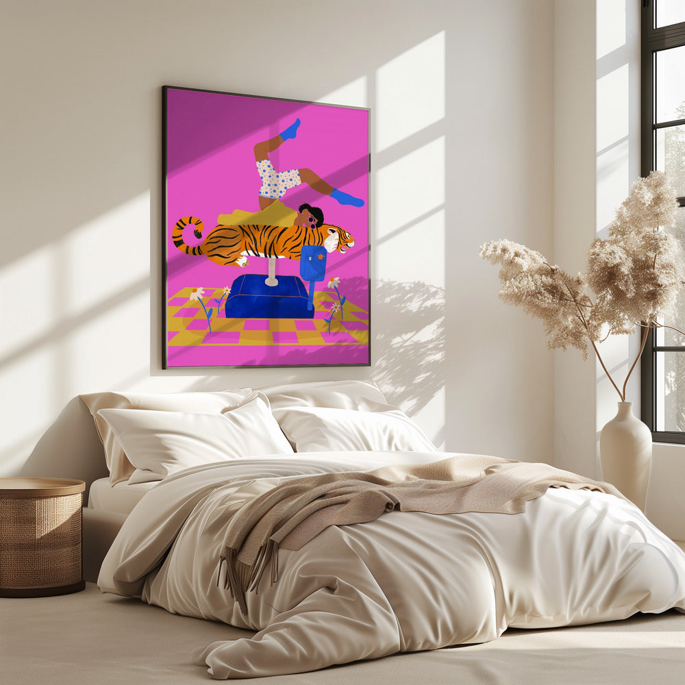 Put a tiger in your heart | Poster