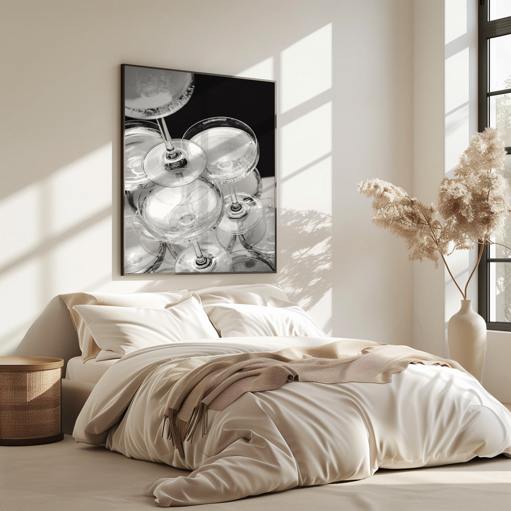 Champagne tower_5 | Poster