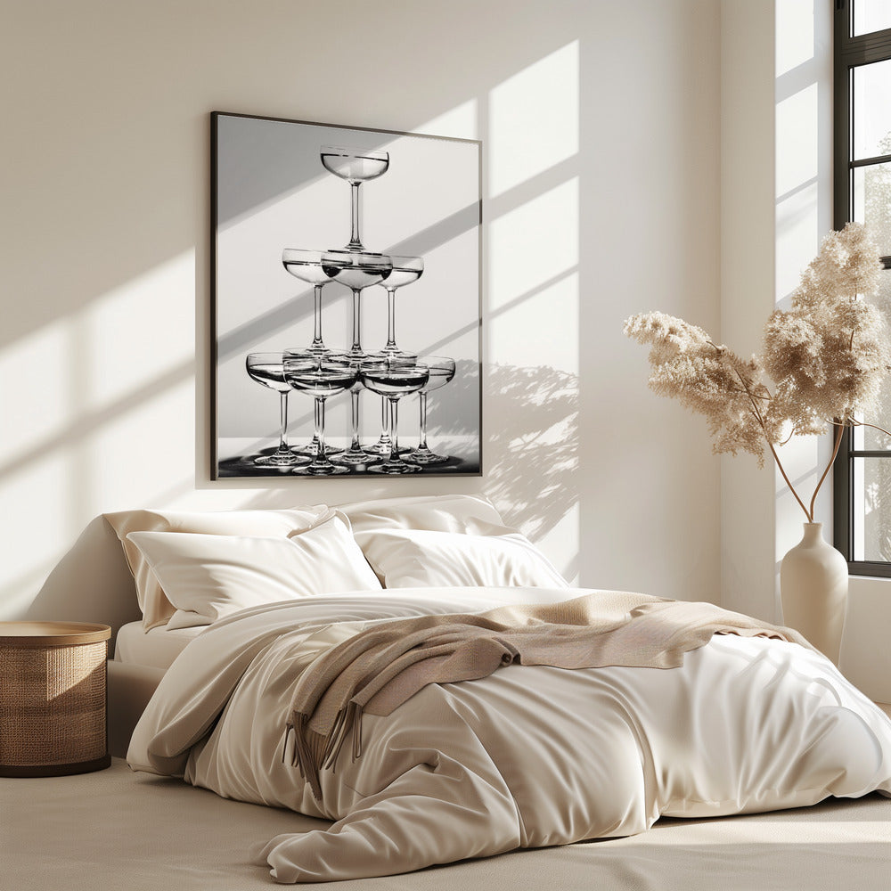 Champagne tower_6 | Poster