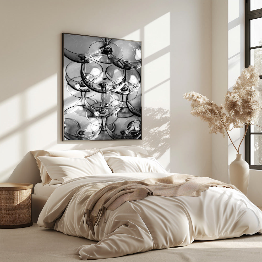 Champagne tower_8 | Poster