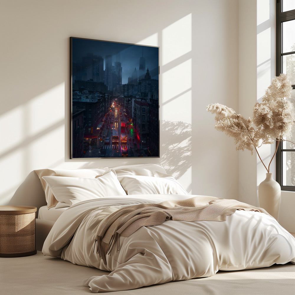 Raining China Town | Poster