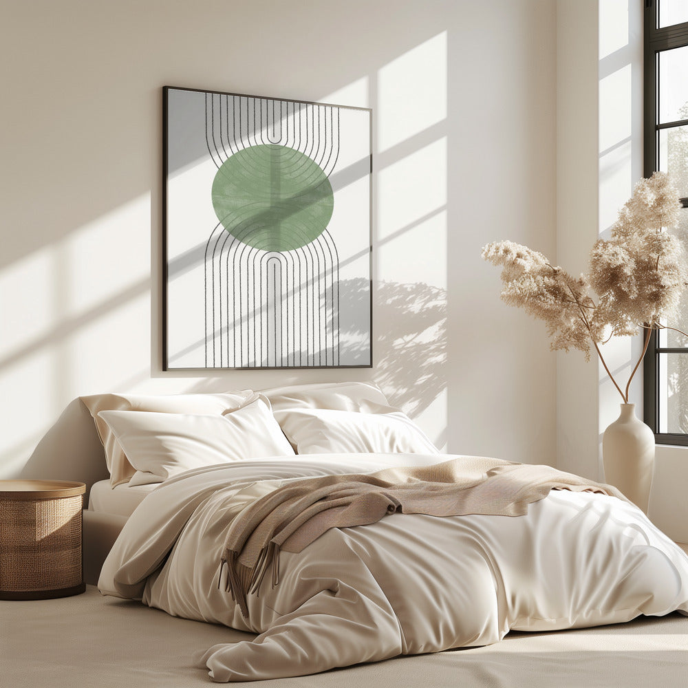 Green Harmony Flow | Poster