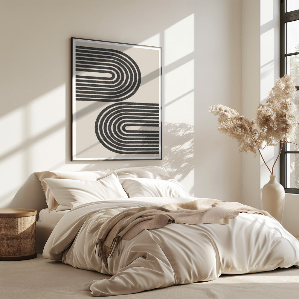 Curved Lines Dance | Poster