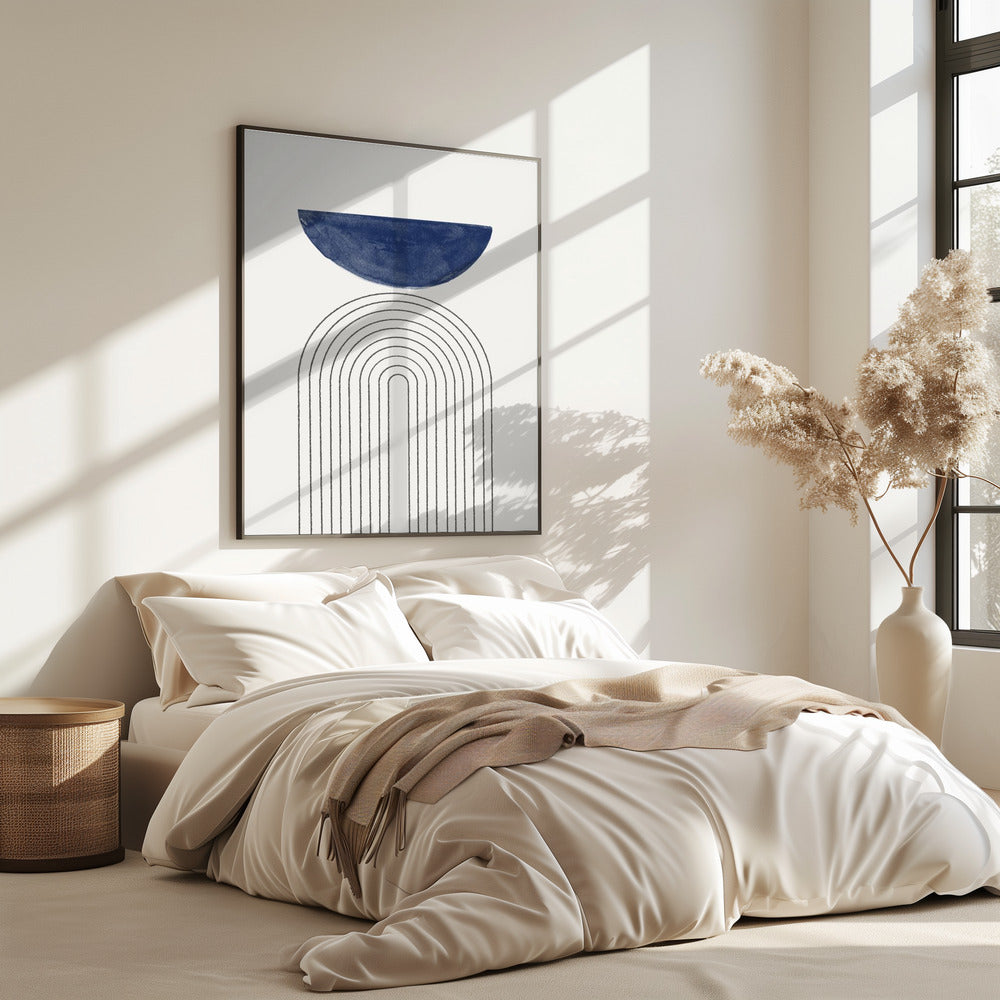 Curved Serenity | Poster