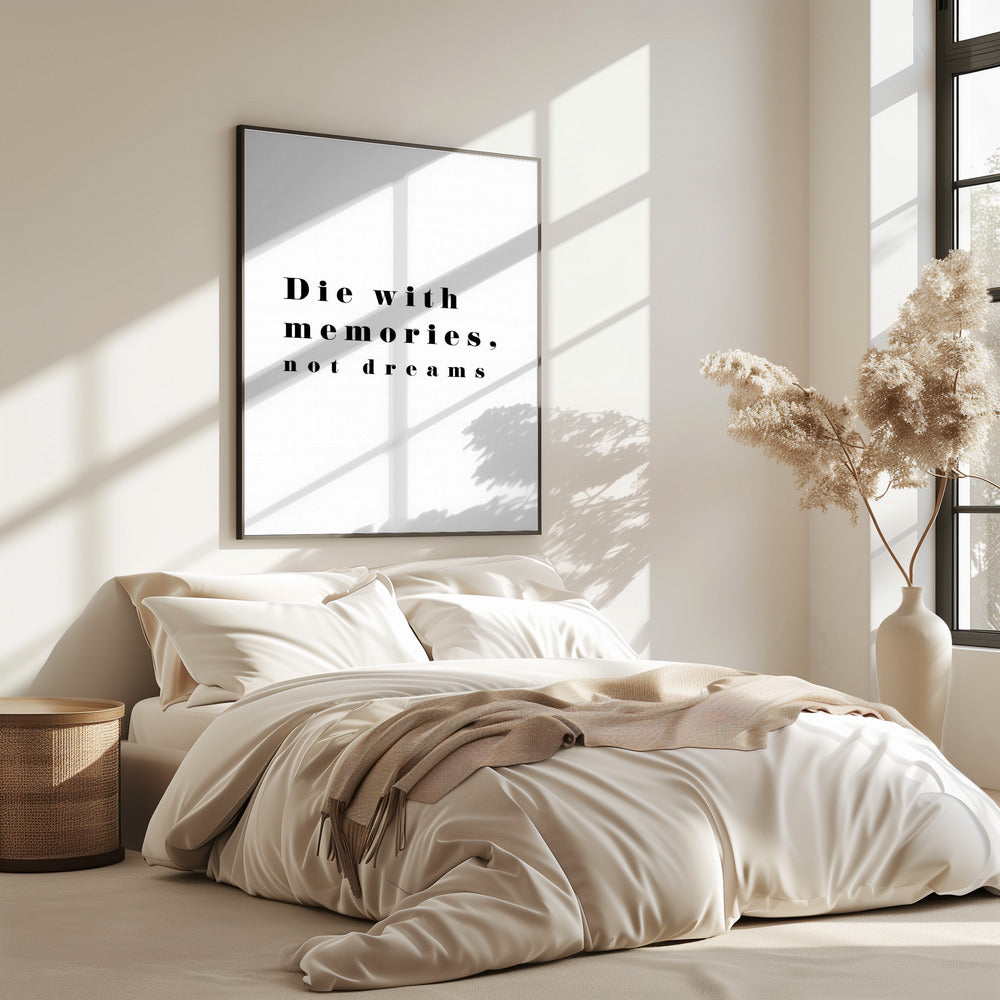 Die with memories | Poster