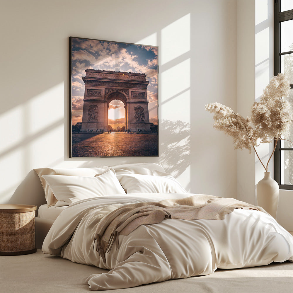 Golden Arc of Paris | Poster