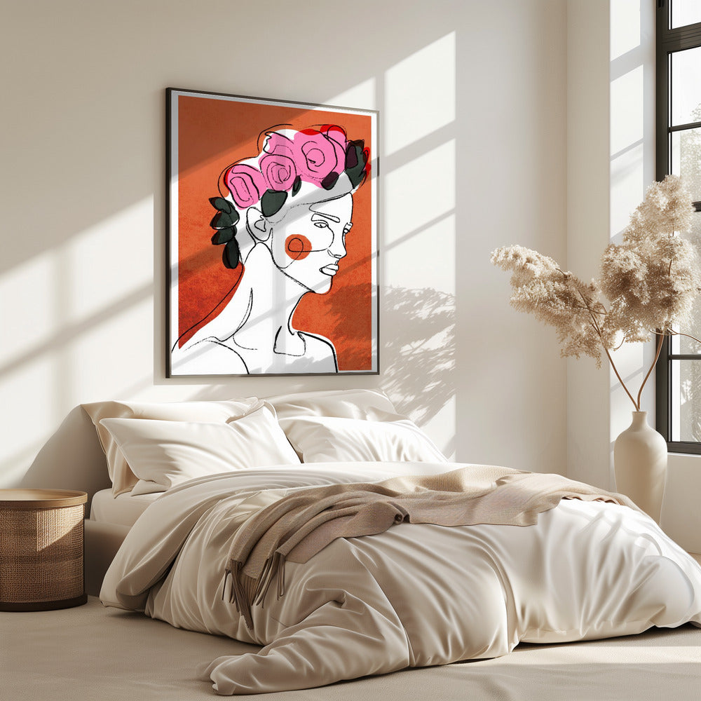 Floral Contemplation | Poster