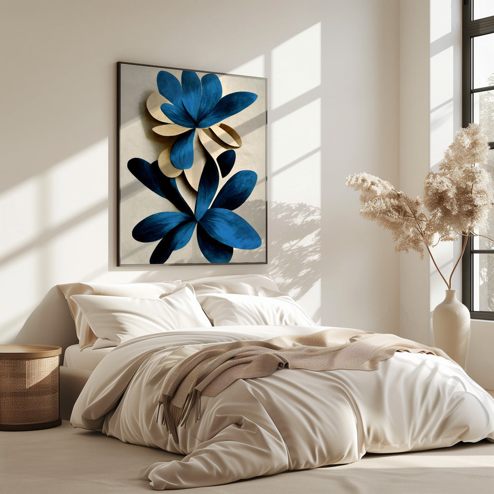 Blue Nymphaea | Poster