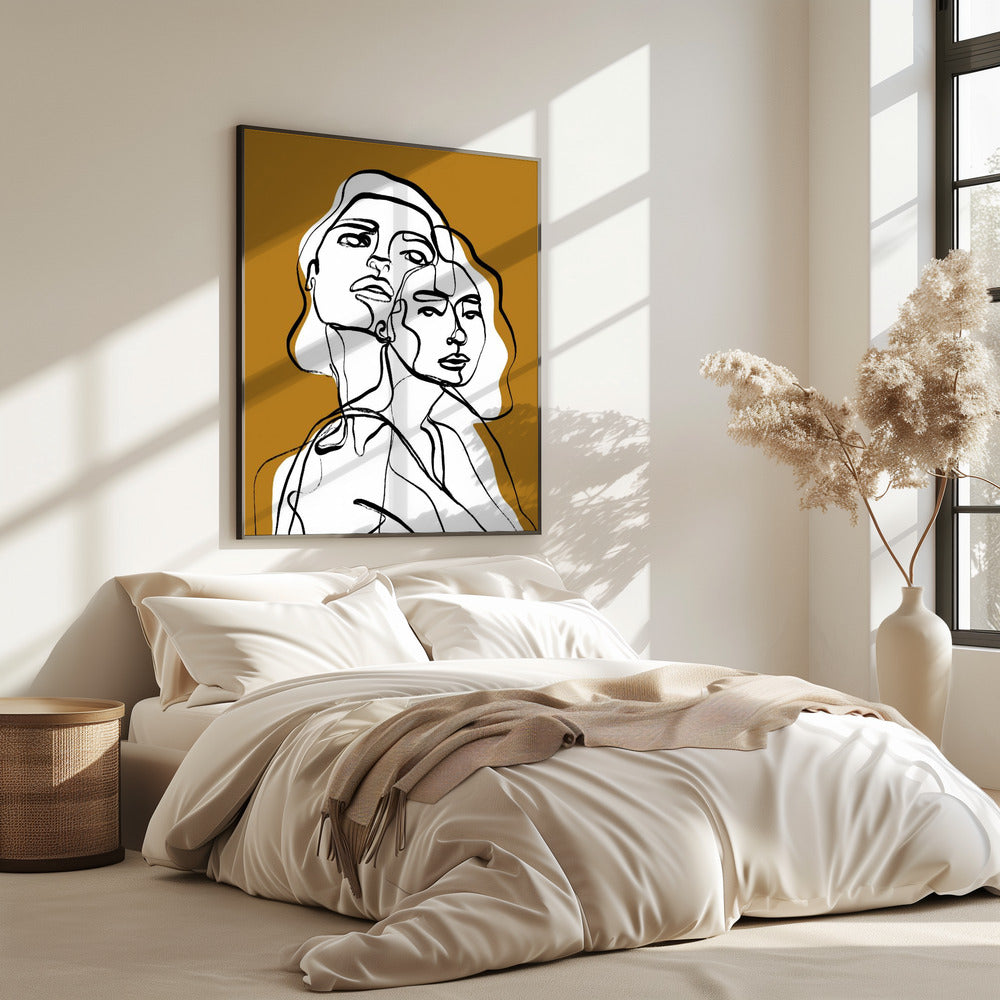 Interwoven Faces | Poster