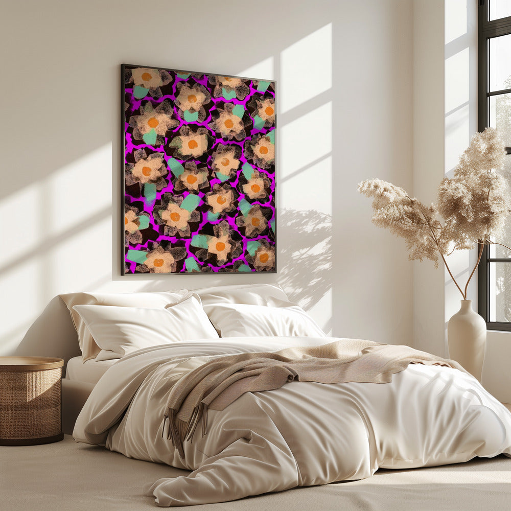 Vibrant Petal Dance | Poster