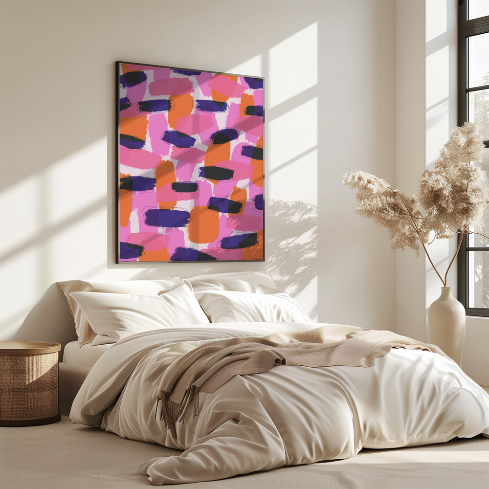 Vibrant Brushstrokes | Poster