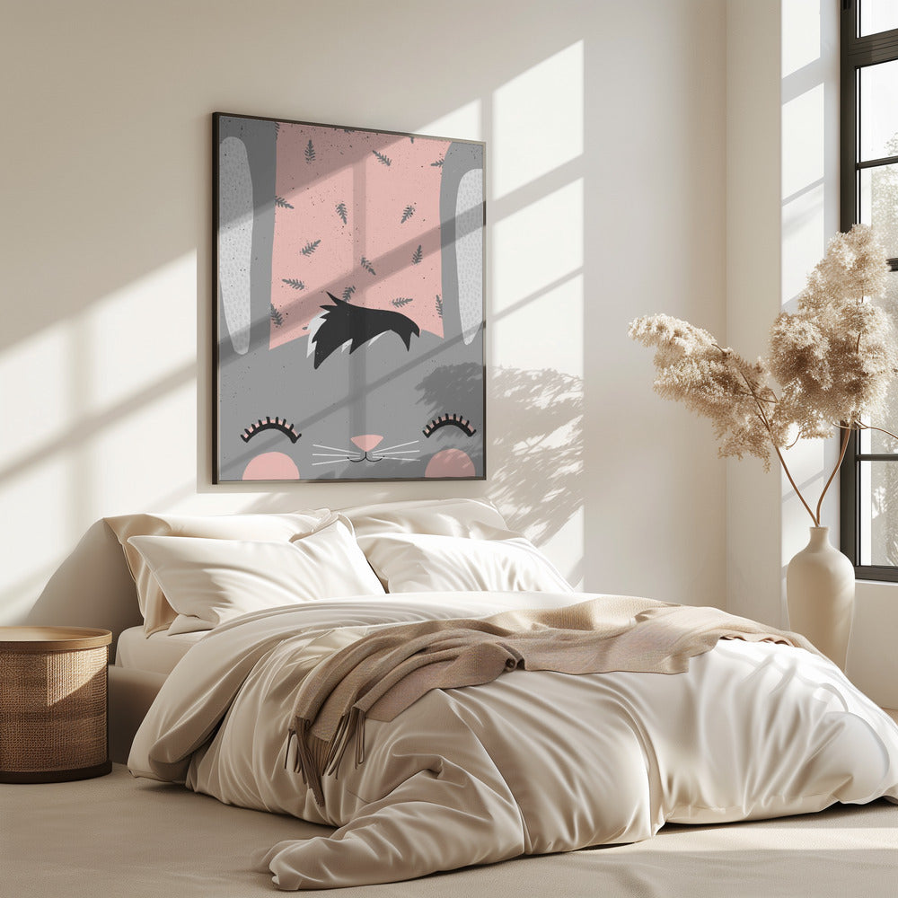 Whimsical Bunny Bliss | Poster