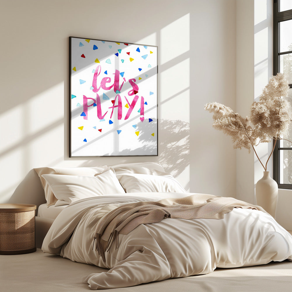 Playful Confetti Burst | Poster