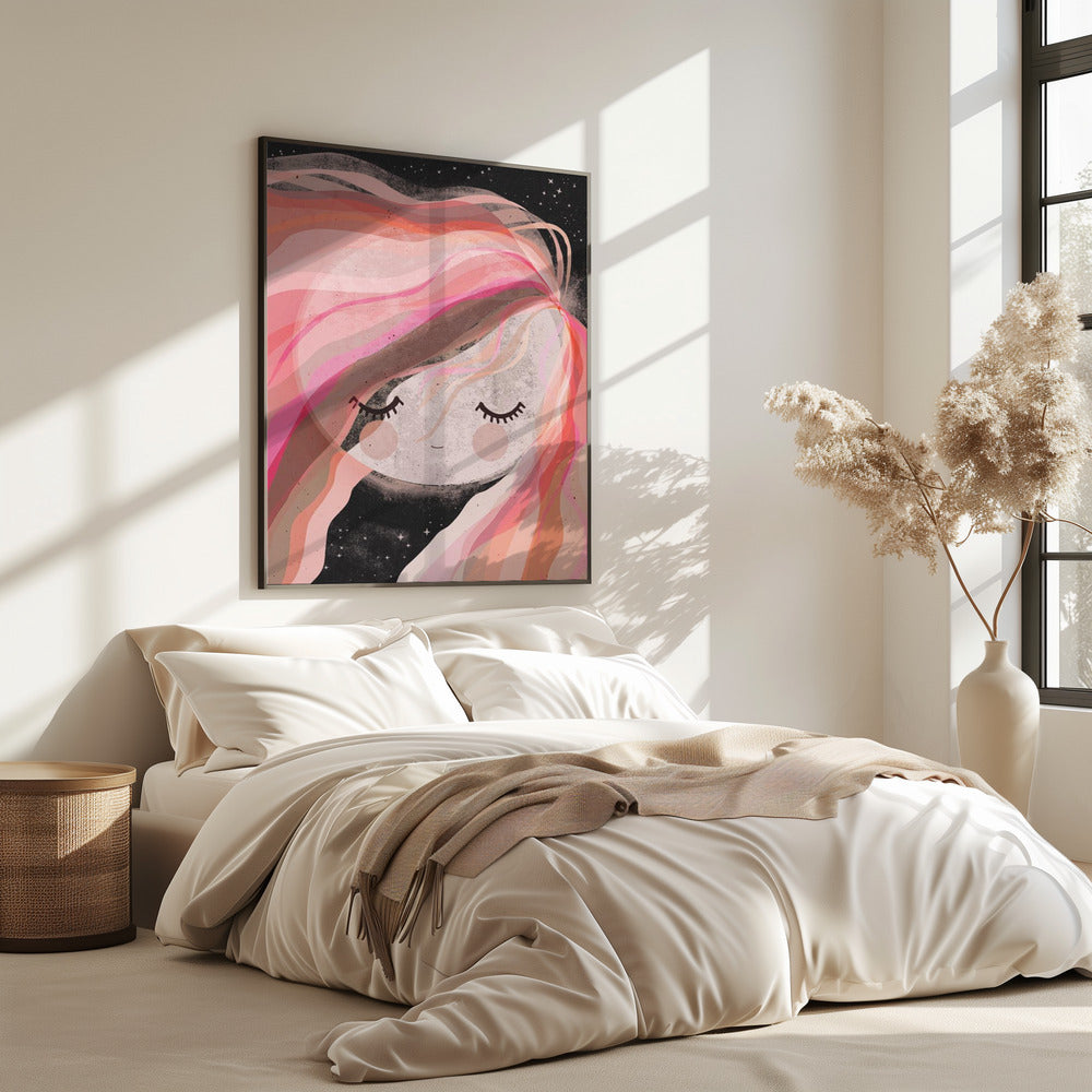 Dreamy Moon Whispers | Poster