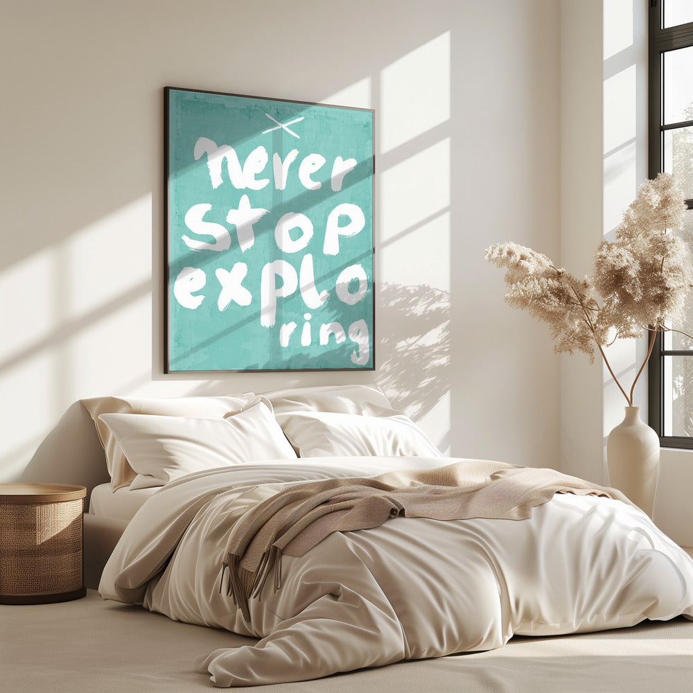 Never Stop Exploring | Poster