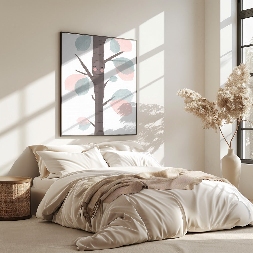 Whimsical Tree Hug | Poster