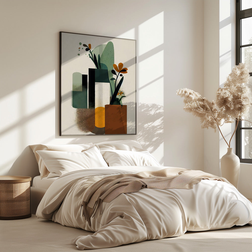 Abstract Garden Vista | Poster