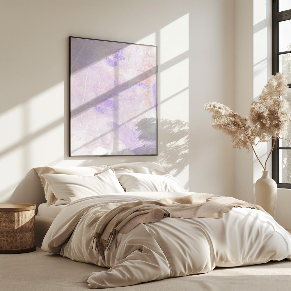 Soft Pastel Hues of Lavender and Pink | Poster
