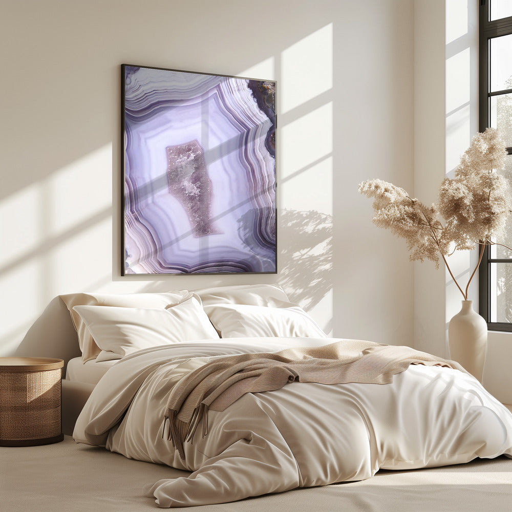 Purple Agate | Poster