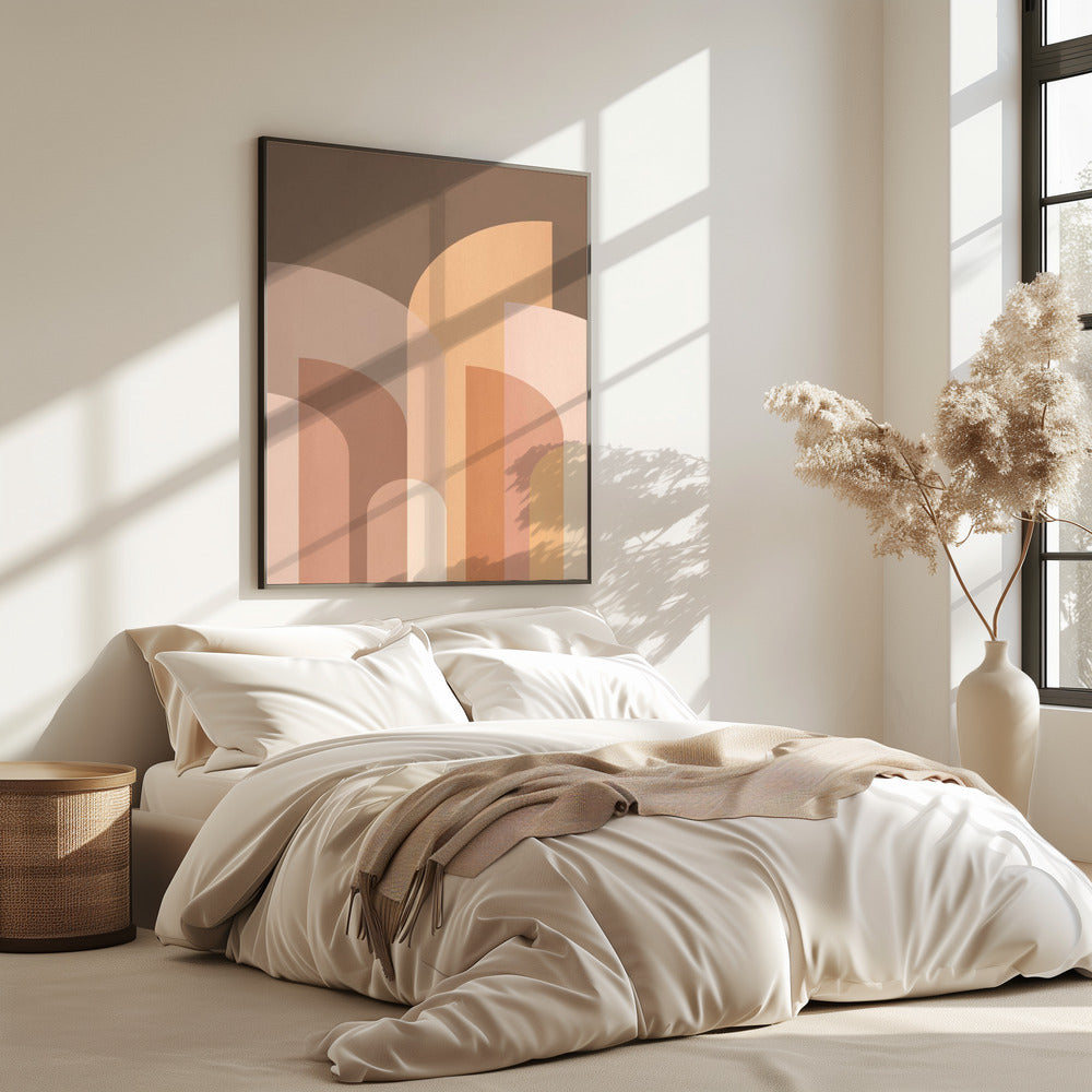 Retro Geometric II | Poster