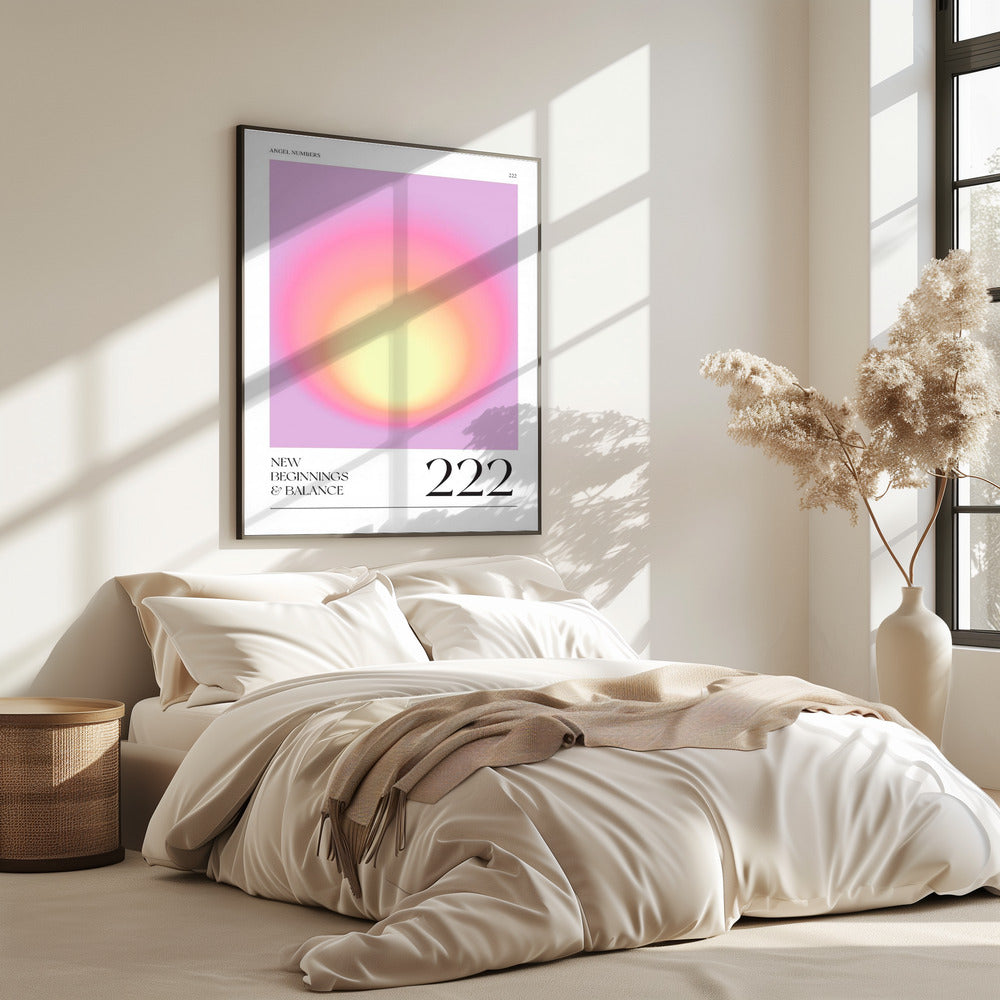 Gradient with Soft Pink and Yellow Hues | Poster
