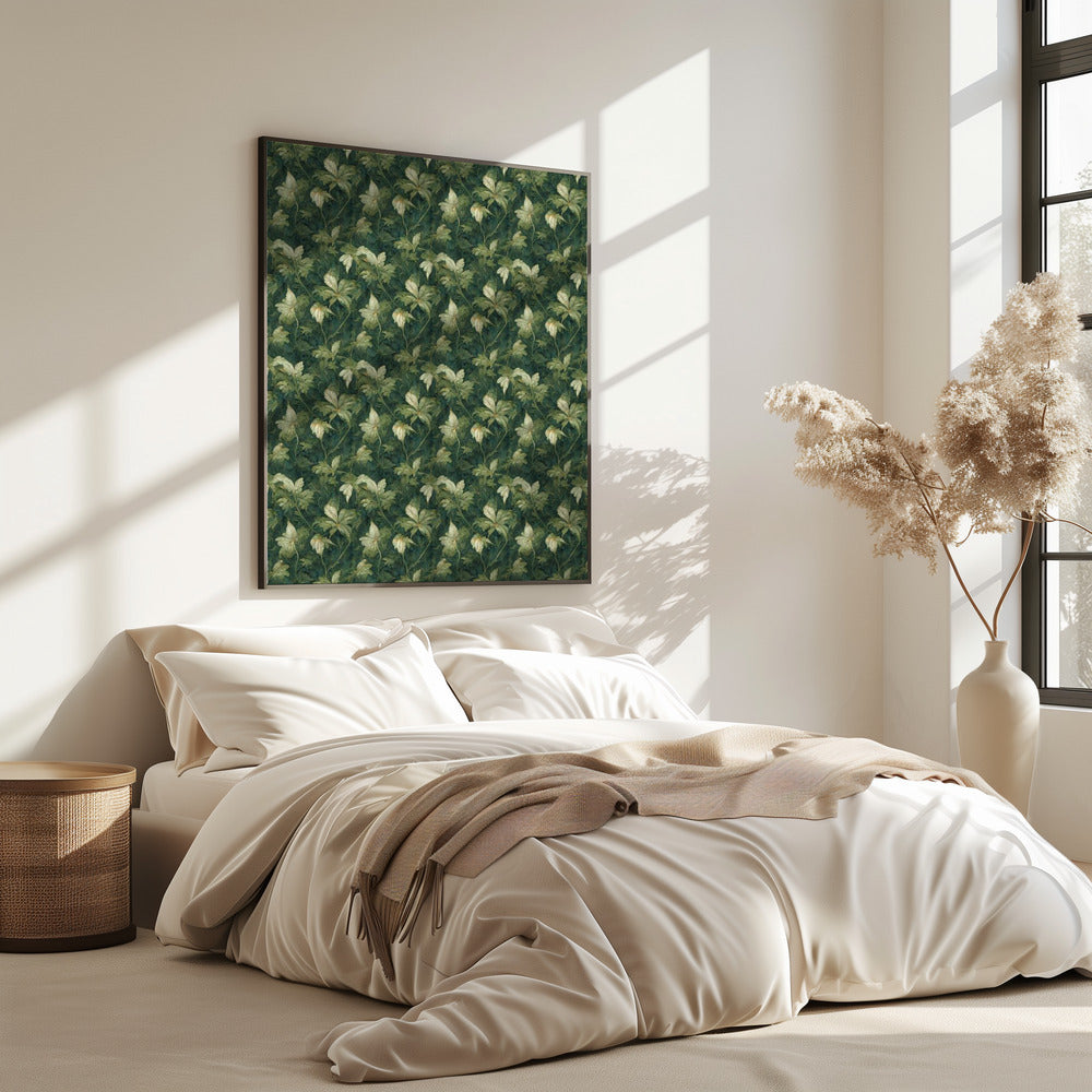 Verdant Blossom Tapestry | Poster