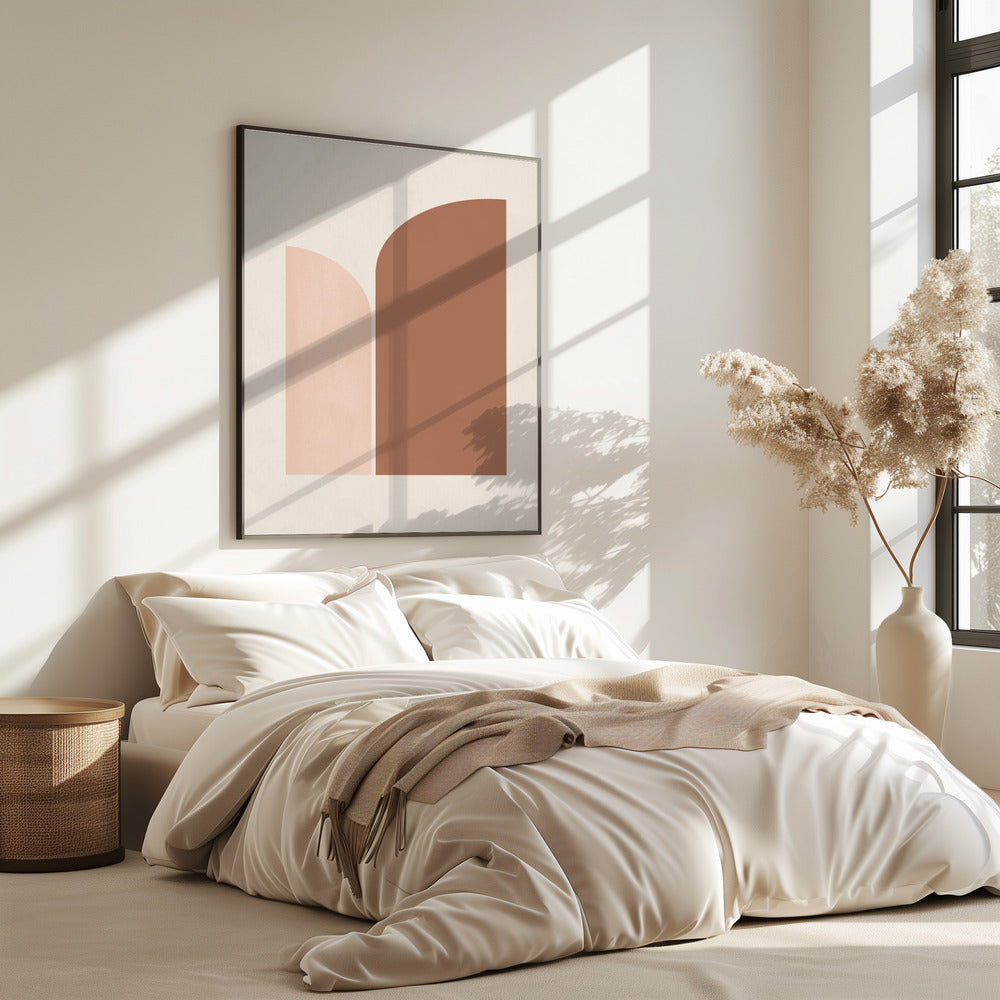 Retro Geometric | Poster