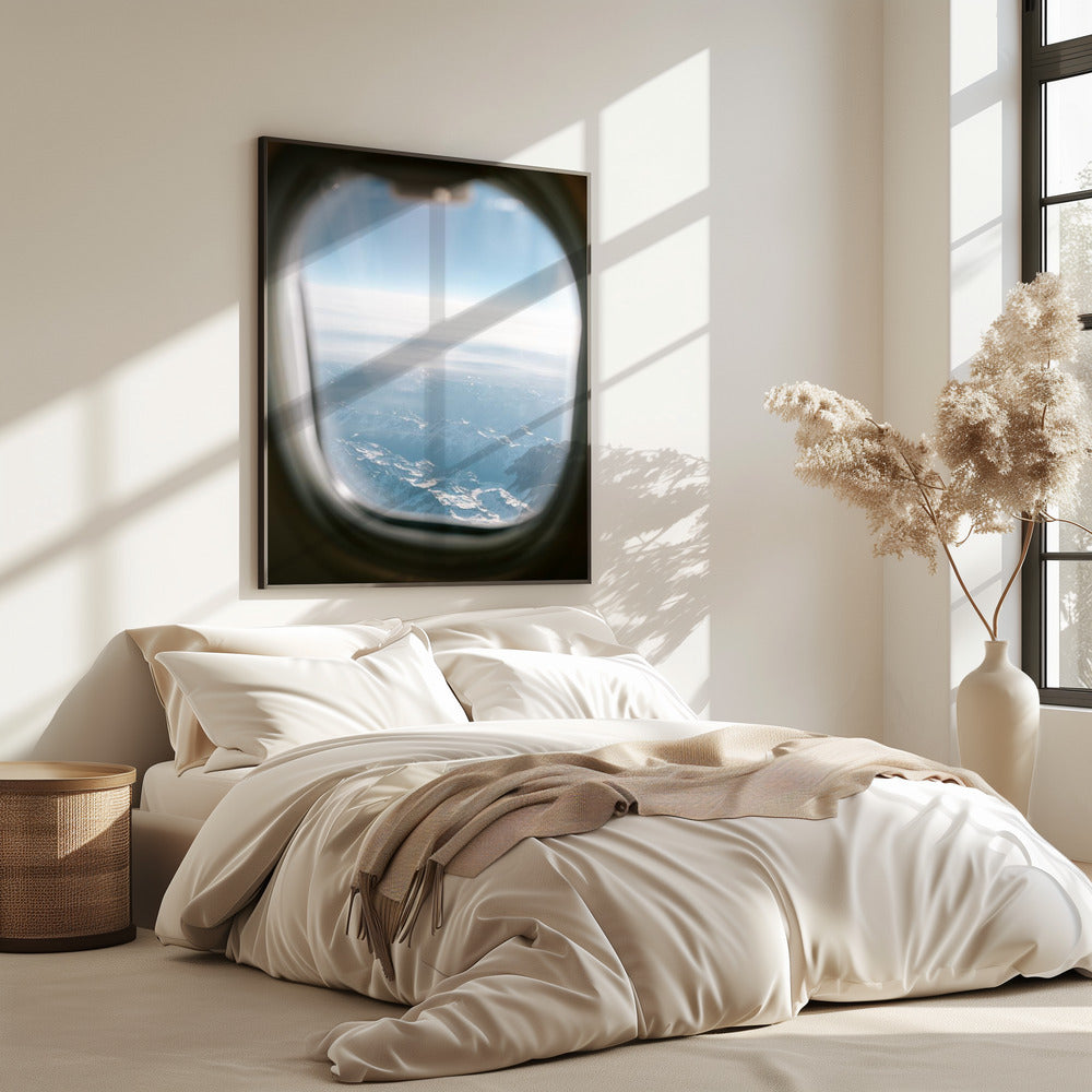 Plane Window View || | Poster