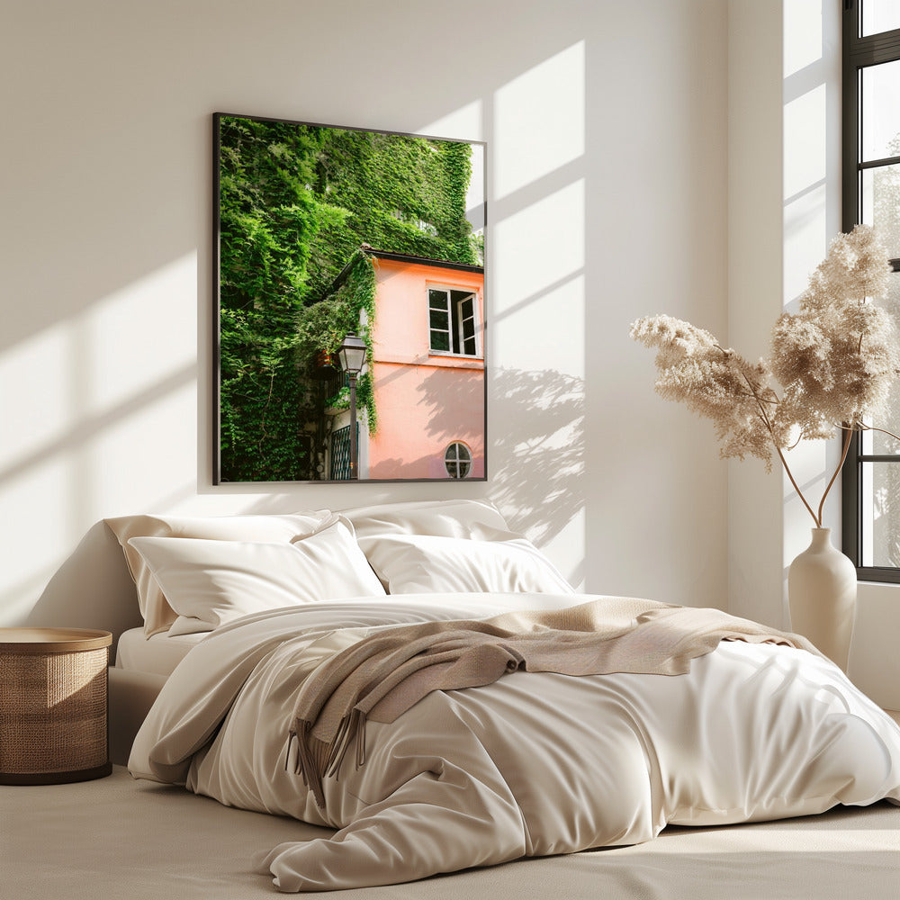 Green and Pink || Montmartre Paris | Poster