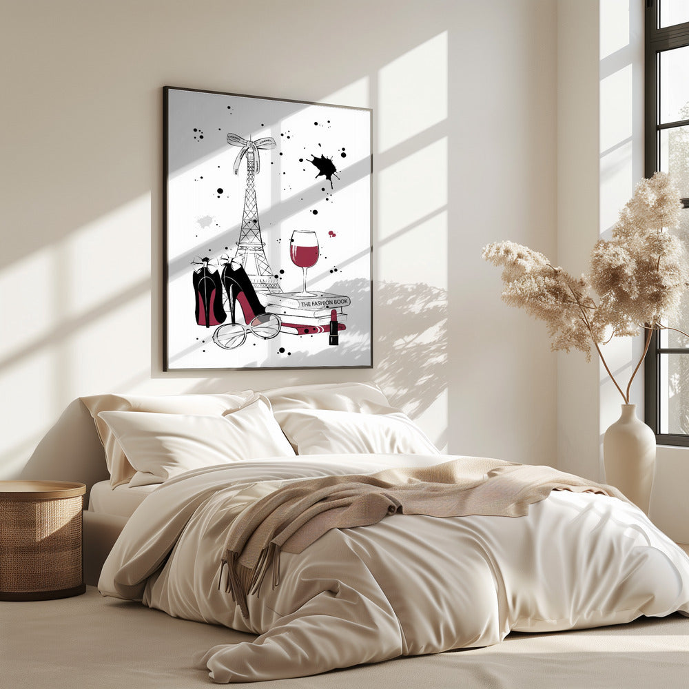 Chic Parisian Night | Poster