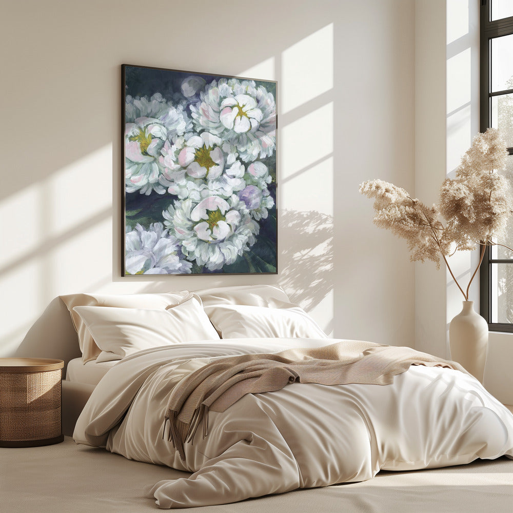 Willoh painterly peonies | Poster
