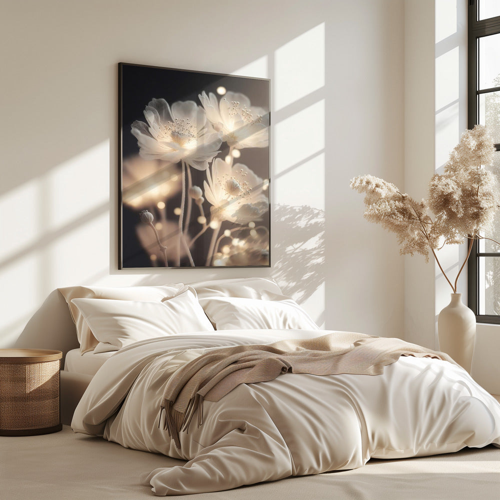 Glowing Petals | Poster