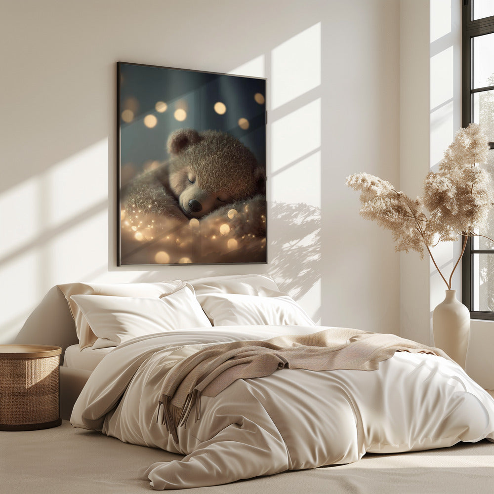 Dreamy Bear Snooze | Poster
