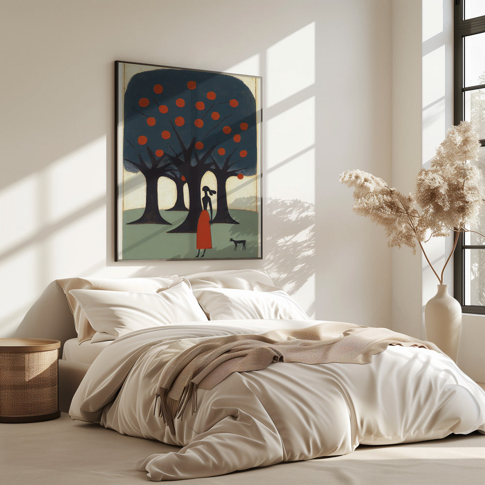 Dreamy Orchard Stroll | Poster