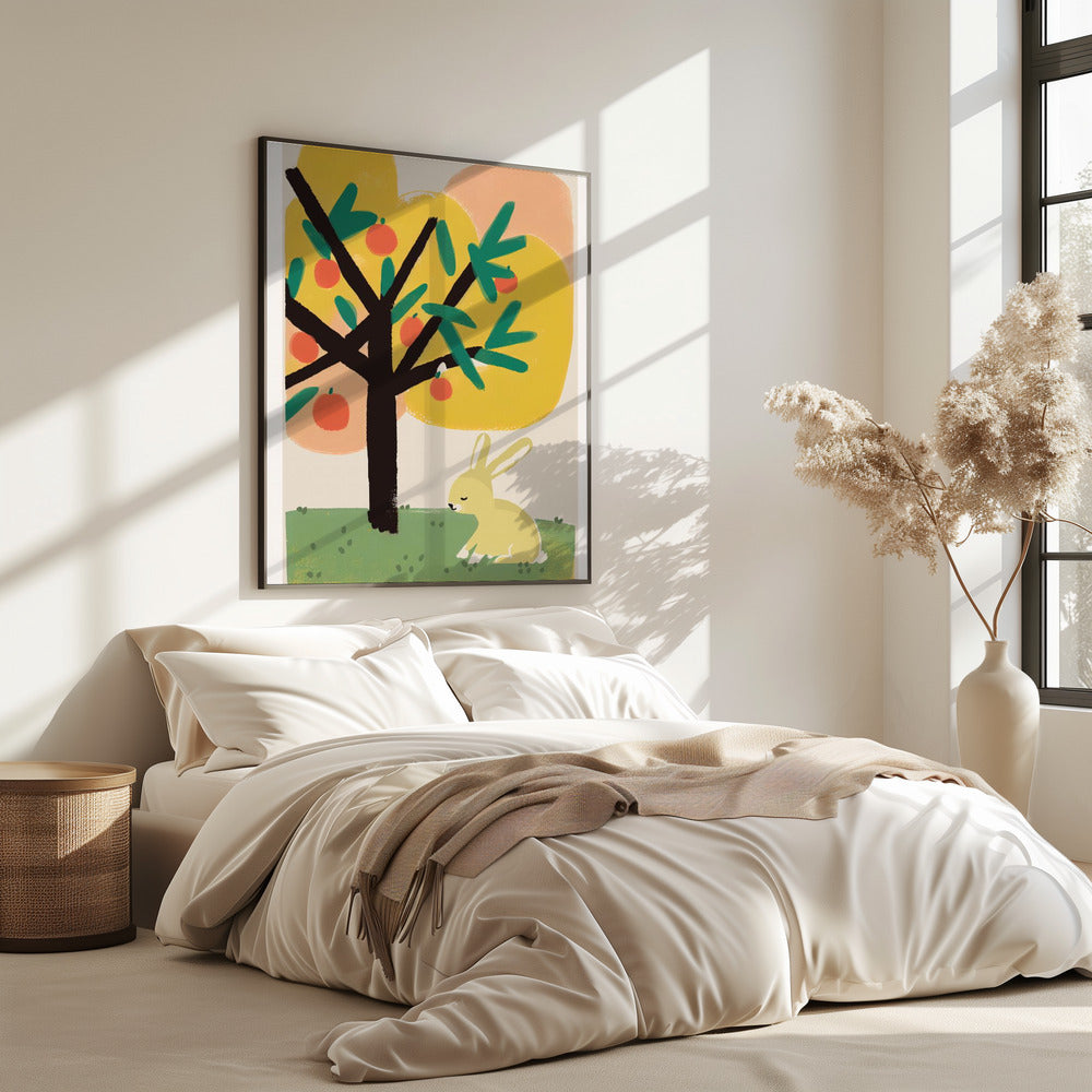 Dreaming Under Tree | Poster