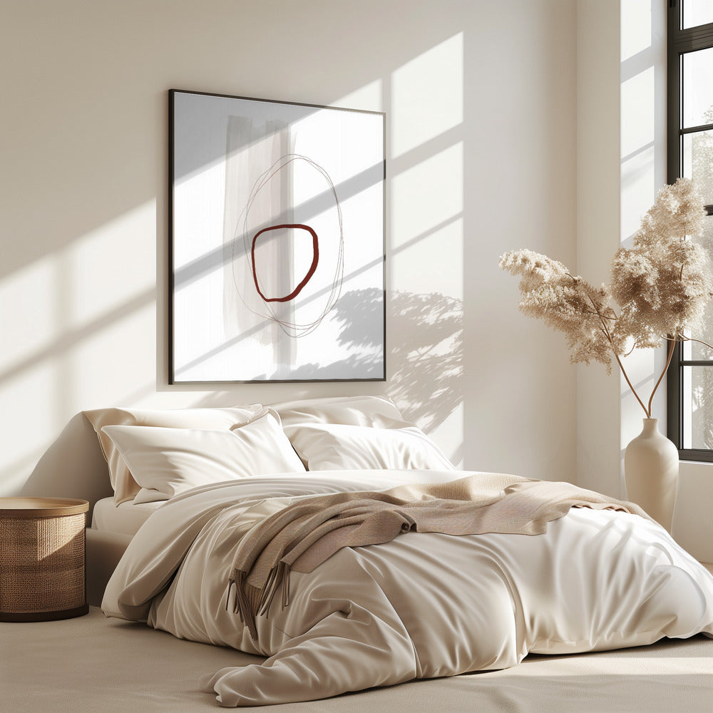 Overlapping Organic Shapes | Poster