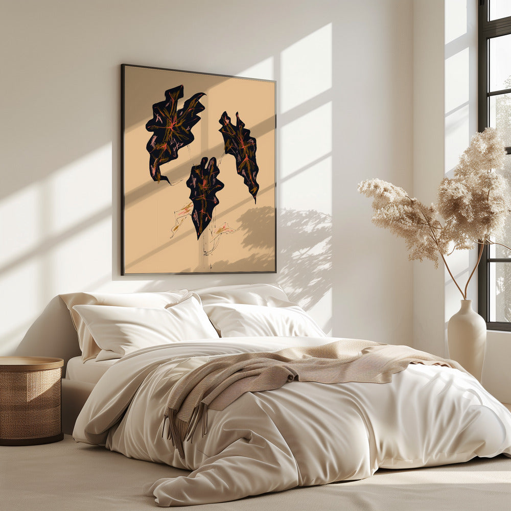 Alocasia Polly Beige | Poster