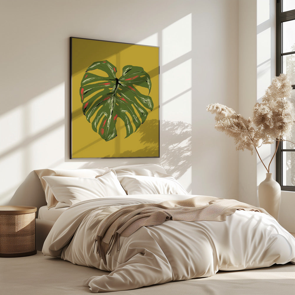 Monstera Leaf Green | Poster