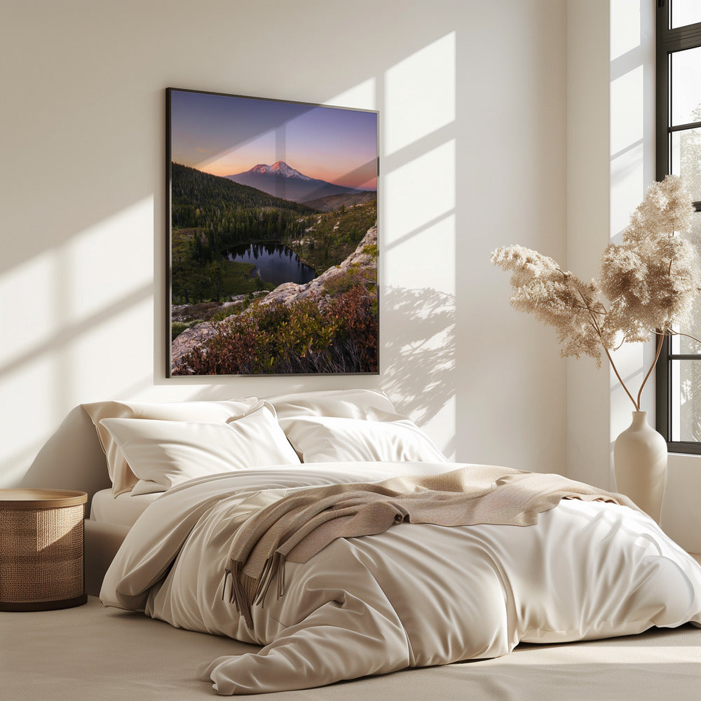 Heart Lake vertical | Poster