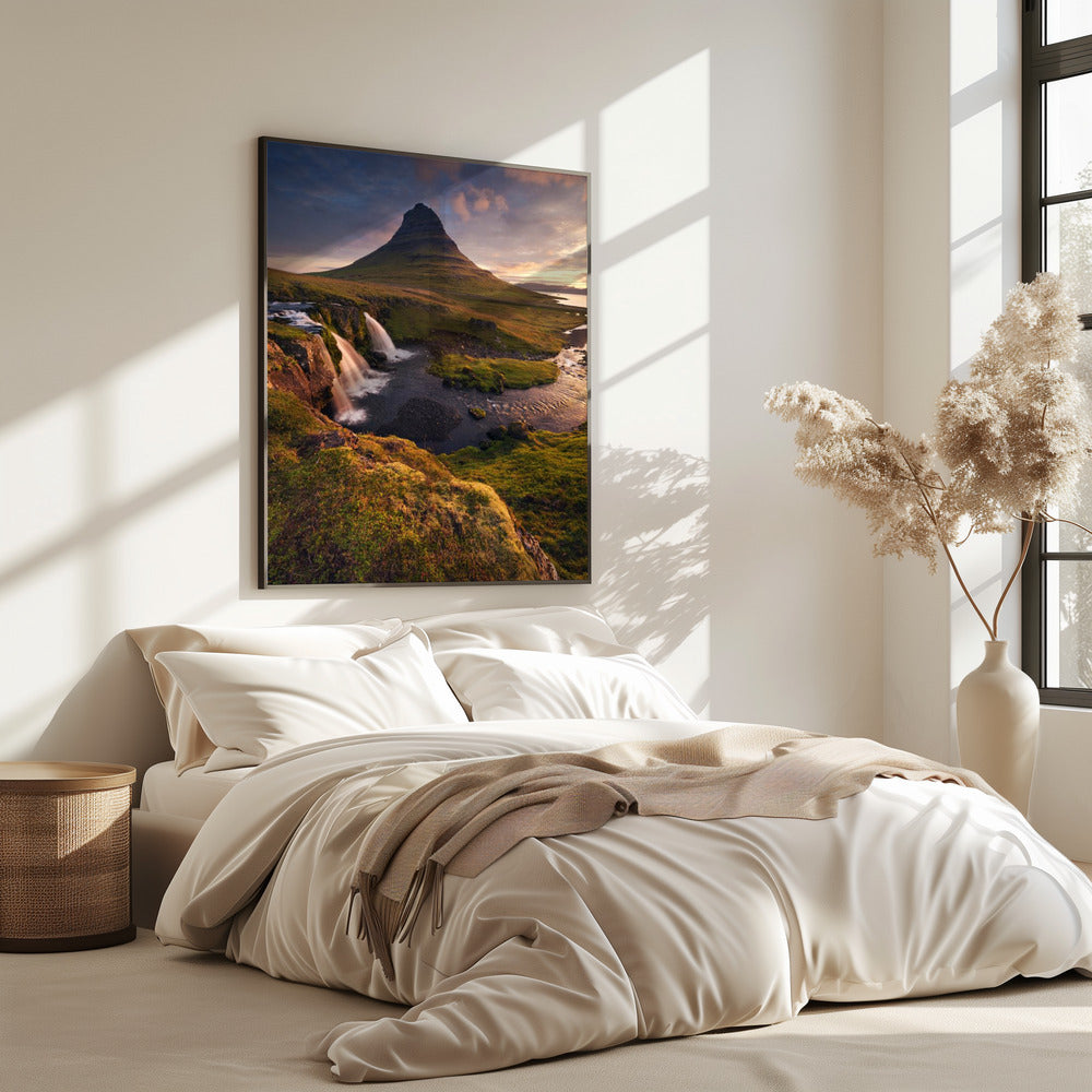 Good Morning Iceland vertical | Poster
