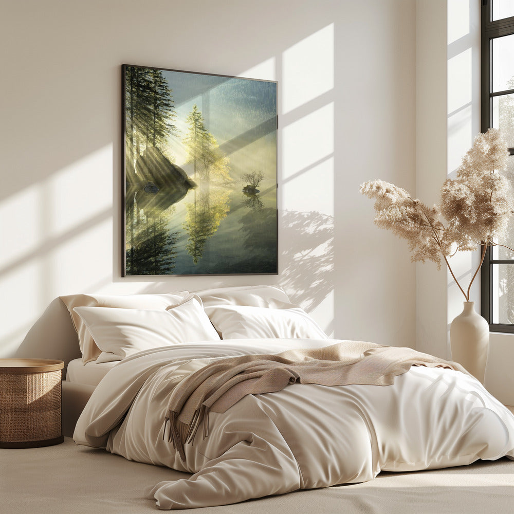 God Rays vertical | Poster