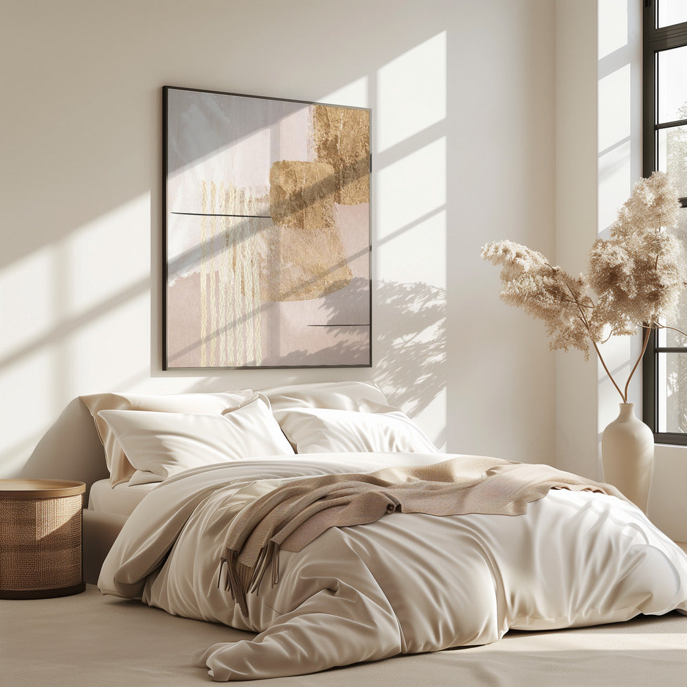 Aesthetic Gold-3 | Poster